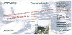 Flyer Cantus Natura